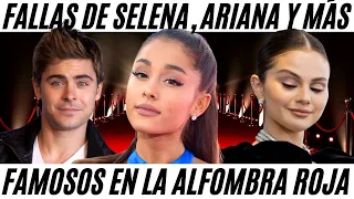 ¡FALLA de Selena Gomez, Ariana Grande y Más Famosos en la Alfombra Roja!