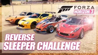 Forza Horizon 3 - Reverse Sleeper Challenge! (Looks Fast, is Slow)