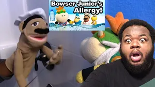 SML Short: Bowser Junior's Allergy (REACTION) #sml #bowserjunior 😂