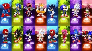 All Video Meghamix - Sonic The Hedgehog - Silver The Hedgehog - Shadow The Hedgehog | Tiles Hop