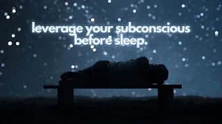 Deep Sleep Meditation with Affirmations: Create Subconscious Freedom and Restorative Rest