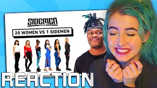 GEE NELLY REACTS TO SIDEMEN'S '20 WOMEN VS 1 SIDEMEN: KSI EDITION'