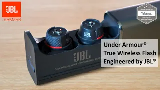 Беспроводная вспышка JBL Under Armour® True - Разработано JBL® - Наушники TWS Bluetooth - Распаковка