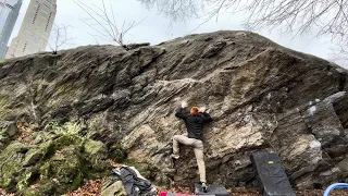 Unworthy (V5) - Rat Rock, Central Park, New York City, NY