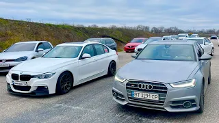 Audi A6 challenges BMW 535d and Infiniti Q50