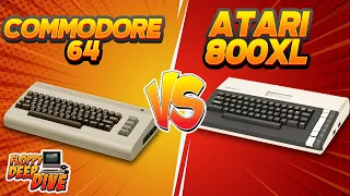 Retro Gaming Showdown: C64 vs. Atari 800XL - 11 Classic 'C' Games Compared