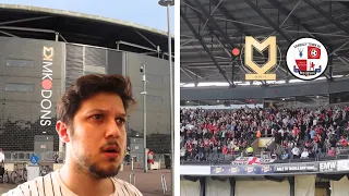 Most HATED Football Club In England | MK Dons vs Crawley Town | 1-5