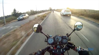 YAMAHA RD 500 V4 legendary sound on public road !!