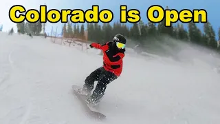 First Ski Resort to Open in Colorado