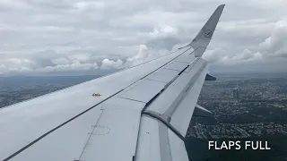 4K | Lufthansa A320neo Landing Frankfurt| FRA