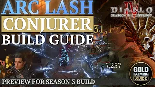 Diablo IV Season 3: Arc Lash Sorceress Conjuration Build Guide Preview. Will Basic Skills Rule S3?
