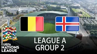 Belgium vs Iceland - 2018-19 UEFA Nations League - PES 2019