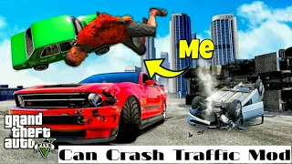 GTA 5: Can you Survive the Hardest Traffic Mods (GTA 5 Mods)