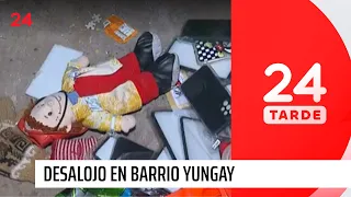 Desalojo en barrio Yungay : arrendaba casa tomada y ganaba seis millones | 24 Horas TVN Chile