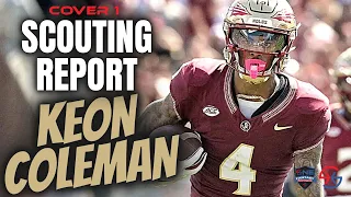 Keon Coleman (Florida State) WR Scouting Report - 2024 NFL DRAFT Prospect Grade