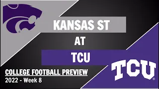 Kansas State at TCU Preview and Predictions - 2022 Week 8 College Football Predictions