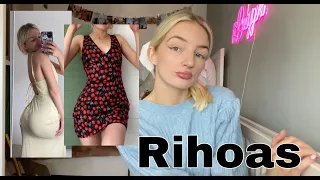 RIHOAS DRESS TRY ON HAUL #inrihoas