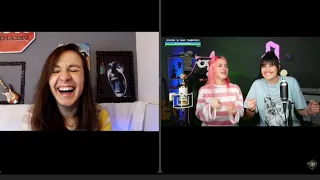 Diana Ankudinova and Sasha Kapustina "Same Thing" (То же самое) reaction