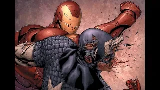 Iron Man vs Captain America - Civil War