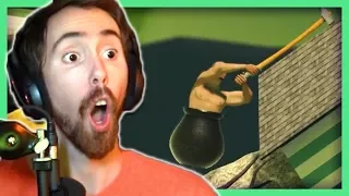 Asmongold: First Time Playing Getting Over It (THE LITERAL GOD)