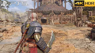 God of War Ragnarök (PS5) 4K 60FPS HDR Gameplay - (Full Game) (Part 1)