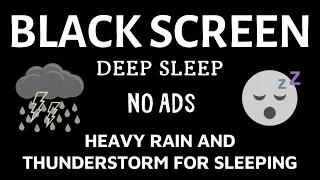 WITHIN 3 MINUTES YOU WILL HYPNOSIS AND FALL INTO AN INSTANT SLEEP WITH HEAVY RAIN & THUNDER SOUNDS