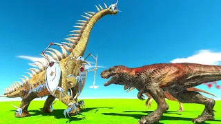 Upgraded HERBIVORE vs CARNIVOROUS Dinosaurs - Animal Revolt Battle Simulator