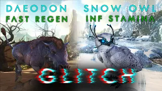ARK: Survival Evolved I How to do auto Snow Owl healing and Daeodon healing Glitch