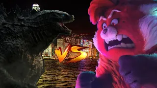 Godzilla Vs. Giant Ming/Ming Lee (REUPLOAD)