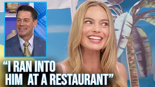 How Margot Robbie Got John Cena In BARBIE