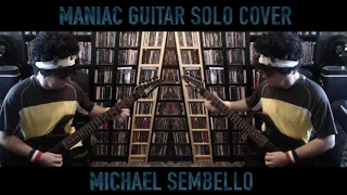 Maniac Guitar Solo Cover (Michael Sembello)