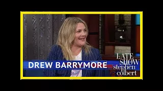 Drew Barrymore Recalls Flashing David Letterman