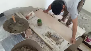 technique to build a marble granite stair