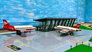 Die ersten Flugzeuge und fettes Terminal! - Bau einer Lego Stadt Teil 304.