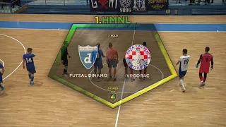 FUTSAL DINAMO vs VRGORAC 4:4 (7. kolo, 1. HMNL 21/22)