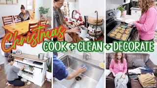 NEW ULTIMATE REAL LIFE HOMEMAKING 2022 | WHOLE HOUSE CLEAN WITH ME + CHRISTMAS 2022 DECORATE WITH ME