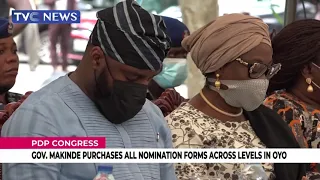 Gov Makinde Purchases All Nomination Forms Across Levels In Oyo