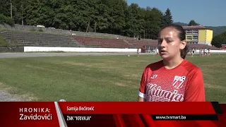 Hronika Zavidovići 278 - Poziv za WU-15 reprezentaciju Bosne i Hercegovine za mladu Samiju Bećirović