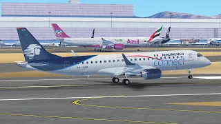 42 Minutes of Plane Spotting at Mexico City International Airport (MMMX) - Infinite Flight Part 1
