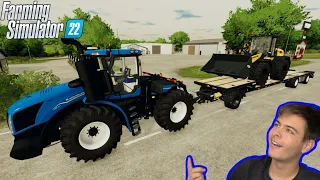 OGROMNA NEW HOLLAND KMETIJA! (SLOVENSKA FARMA #48) [FS22 SLO]