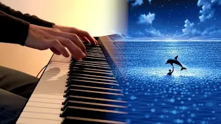 Eric Serra - The big blue (Le grand bleu) OST - "Water work" (extract) piano cover