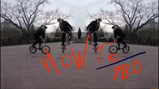 how to 180 как сделать 180 bmx/mtb