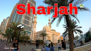 An Evening In Sharjah City United Arab Emirates