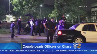 Young Couple In Custody After Wild Crime Spree, Car Chase