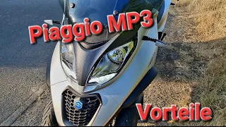 Vorteile der Piaggio MP3 - Darum lohnt es sich eine MP3 zu kaufen