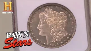 Pawn Stars: Extremely Rare 1895 Morgan Dollar | History