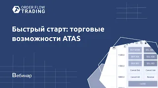 Обзор торговых возможностей в ATAS
