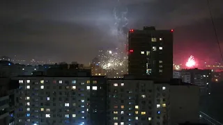 Новогодний фейерверк в Новороссийске. Новый год 2019