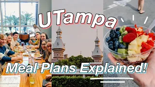 EXPLAINING the University of Tampa's Meal Plans [Spartan Dollars vs. UT Dollars, MORE!]