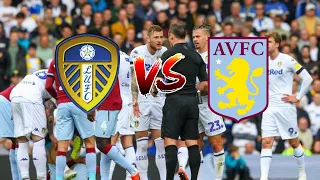 FIGHTS, RED CARD & A GOOD PERFORMANCE Leeds United 1:1 Aston Villa |MATCH VLOG|